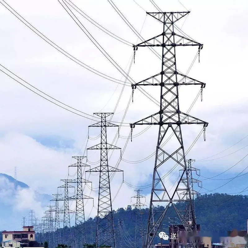 132kV डबल सर्किट ट्रान्समिशन टॉवर