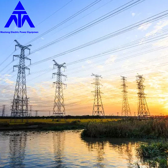 35KV 66KV इलेक्ट्रिक पॉवर फॉल अरेस्ट अँगल स्टील टॉवर